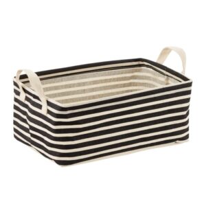 Foldable Fabric Storage Bin with Handles – Canvas Organizer with Easy-Clean Interior
