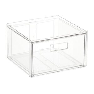 Stackable Clear Drawer – Modular Storage for Pantry, Closet & Elfa Shelves