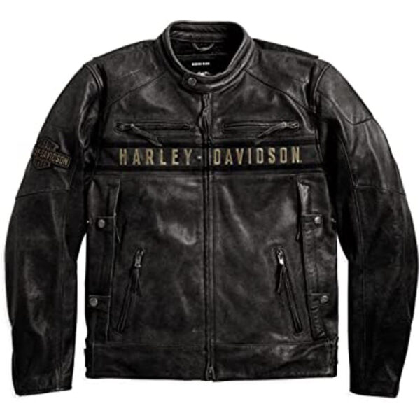 Vintage Harley Davidson Leather Jacket/Gloria Leather - Image 2